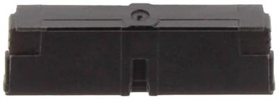 CONTA-CLIP KDS-Inlay 1 BK Kabeldoorvoering Polyamide 6.6 Zwart 5 stuk(s)