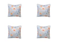 Sierkussen met paspel ca. 50x50 cm Florina blue (4 stuks) Madison - Madison - thumbnail