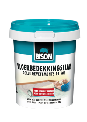Bison Vloerbedekkingslijm Pot 1Kg*6 Nlfr - 1344101 - 1344101