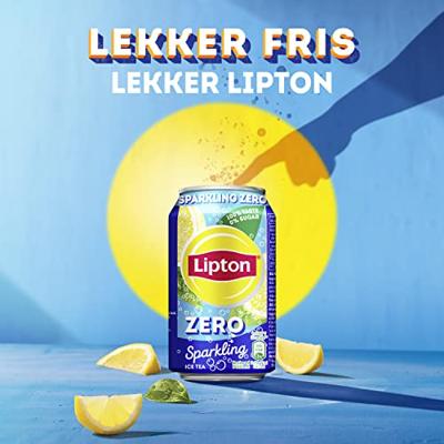 Lipton Ice Tea Green, blik van 33 cl, pak van 24 stuks - thumbnail