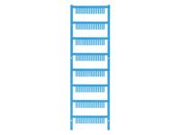 Weidmüller 1001150001 ESG B&R X20 MC NE BL Apparaatmarkering Montagemethode: Vastklemmen Markeringsvlak: 2.50 x 10 mm Blauw Aantal markeringen: 1120 1120 - thumbnail