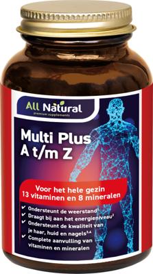 All Natural Multi Plus A-Z Tabletten All Natural Multi Plus A-Z Tabletten