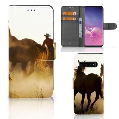 Samsung Galaxy S10 | Telefoonhoesje | Met pasjeshouder | Design Cowboy
