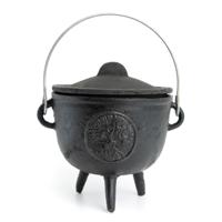 Heksenketel Gietijzer Tree of Life (11 Ø) - thumbnail