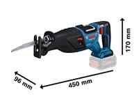Bosch Professional GSA 18V-28 Accu-reciprozaag 06016C0000 Brushless, Zonder accu 1100 W 18 V - thumbnail