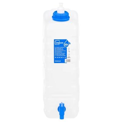 VidaXL Watertank met kraan en zeepdispenser 20 l kunststof - thumbnail