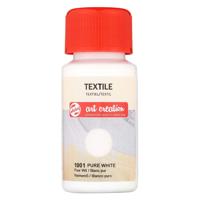 Talens Art Creation Textiel Fles 50ml Puurwit 1001 - thumbnail