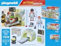 PLAYMOBIL Action Heroes MRI met patiënt 71618 - thumbnail