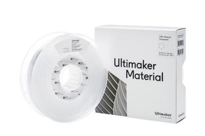 UltiMaker 1643 1643 Filament CPE+ Chemisch bestendig 2.85 mm 700 g Transparant 1 stuk(s)