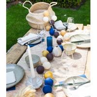 Cotton Ball Lights buitenlichtslinger - Marino - thumbnail