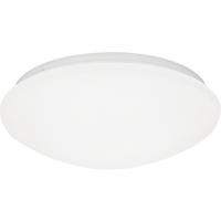 LED Plafondlamp met Sensor - Velvalux - 12W 1300lm - Helder/Koud Wit 6500K - Spatwaterdicht IP44 - Opbouw - Rond - Wit - thumbnail