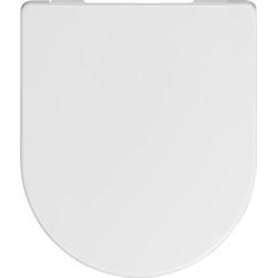 Saqu toiletbril met softclose en quickrelease 37,2x41,8cm wit