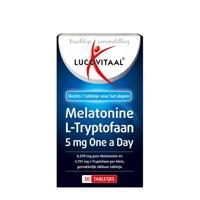 Lucovitaal Melatonine L-Tryptofaan 5mg Tabletten - thumbnail