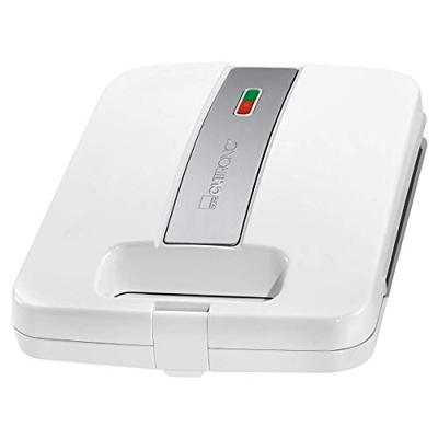 Clatronic ST3629 Sandwich toaster Wit, Zilver Clatronic ST3629 Sandwich toaster Wit, Zilver