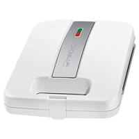 Clatronic ST3629 Sandwich toaster Wit, Zilver - thumbnail