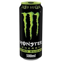 Monster energy zero sugar blik (12x 0,5 liter) (kopie amazon) - thumbnail
