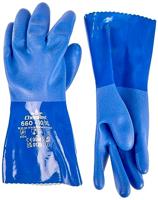 Showa 660 chemische beschermingshandschoen blauw maat XL - thumbnail
