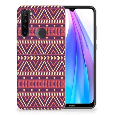 Xiaomi Redmi Note 8T | TPU bumper | Aztec Paars Xiaomi Redmi Note 8T | TPU bumper | Aztec Paars