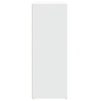 Dressoir 60x31x84 cm bewerkt hout wit
