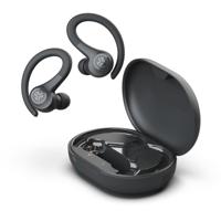 JLab Go Air Sport Hoofdtelefoon Bluetooth, True Wireless oordopjes, bluetooth draadloze koptelefoon - Running Oortelefoon, IP55 Zweetbestendig, 32+ Uur Speeltijd - In Ear Hoofdtelefoon, Grafiet - thumbnail