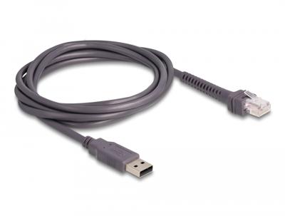 Delock 90599 USB-kabel voor scanner Grijs