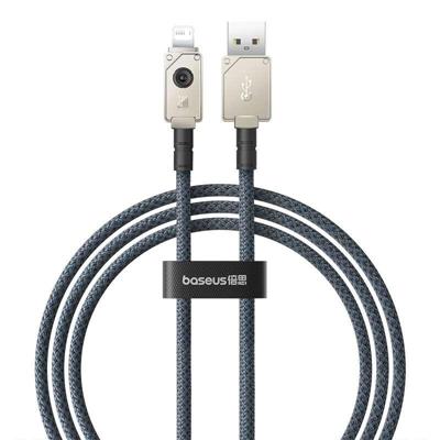 Baseus Unbreakable USB A naar iP kabel 1 m 5V-2.4A Wit