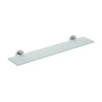 Glazen Planchet Sapho X-Round 60x5.5 cm Chroom - thumbnail