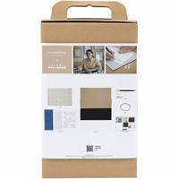 Creativ Company Hobbyset papierkunst, afbeeldingen om op te hangen, off white, 1 doos - thumbnail