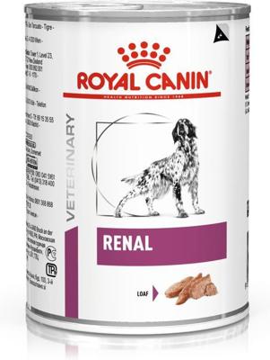 Royal Canin Veterinary Renal natvoer hond (paté) 4 trays (48 x 410 g)
