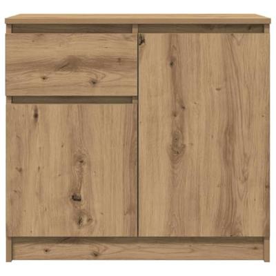 Dressoir lade 71x35x65 cm spaanplaat artisanaal eikenkleurig Dressoir lade 71x35x65 cm spaanplaat artisanaal eikenkleurig