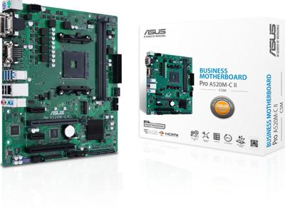Moederbord AMD ASUS PRO A520M-C II/CSM Moederbord AMD ASUS PRO A520M-C II/CSM