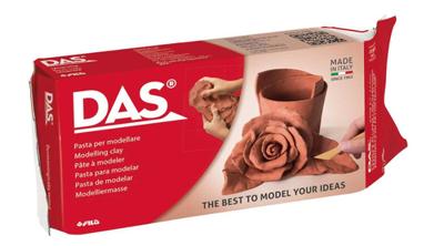 Boetseerklei das luchthardend 1000 gram terracotta