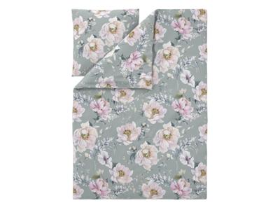 LIVARNO Renforcé-dekbedovertrek, 140 x 200 cm (Pioenen)