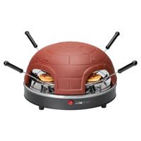 Clatronic PO 3681 pizzamaker en -oven 4 pizza('s) Zwart, Bruin 900 W - thumbnail