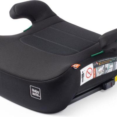Babyauto Zitverhoger - Gekko IsoFix - 125 tot 160 cm - Zwart