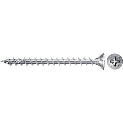 Fischer 670188 Power-Fast II CZF Spaanplaatschroef 4 mm 20 mm Kruiskop Pozidriv Staal Galvanisch verzinkt 300 stuk(s)