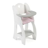 Luxe houten poppenstoel - Grey Stars - thumbnail