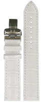 Horlogeband Tissot T600032782 Leder Wit 19mm - thumbnail