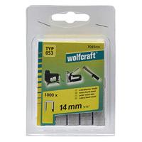 Wolfcraft 7045000 Nieten met brede rug Type 53 1000 stuk(s) Afm. (l x b) 14 mm x 11.2 mm - thumbnail