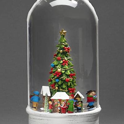 Konstsmide 4292-200 LED-lantaarn Kerstmarkt Warmwit LED Wit Watergevuld, Timer Konstsmide 4292-200 LED-lantaarn Kerstmarkt Warmwit LED Wit Watergevuld, Timer