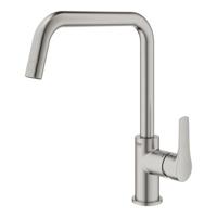 GROHE Eurosmart Keukenkraan - hoog - draaibare uitloop - rvs look 30567dc0 - thumbnail