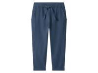 lupilu Mousseline kinder broek (Blauw, 98/104) - thumbnail