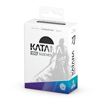 Ultimate Guard Katana Sleeves Standard Size (100) - Obsidian Shard