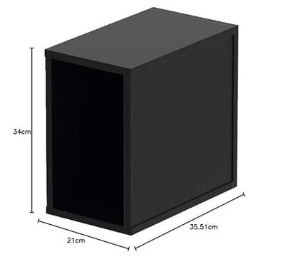 Glorious Record Box Zwart 55