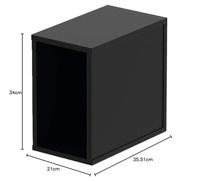 Glorious Record Box Zwart 55 - thumbnail