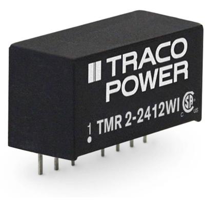 TracoPower TMR 2-2412WI DC/DC-converter, print 24 V/DC 12 V/DC 165 mA 2 W Aantal uitgangen: 1 x Inhoud 1 stuk(s) TracoPower TMR 2-2412WI DC/DC-converter, print 24 V/DC 12 V/DC 165 mA 2 W Aantal uitgangen: 1 x Inhoud 1 stuk(s)