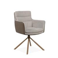 Calicosy - Fauteuil Logan - Beige - Set van 2 - thumbnail