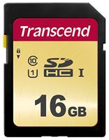 Transcend Premium 500S SDHC-kaart 16 GB Class 10, UHS-I, UHS-Class 1 - thumbnail