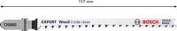Bosch Accessoires Expert 'Wood 2-side clean' T 308 BO decoupeerzaagblad 3-delig - 1 stuk(s) - 2608900554 - thumbnail