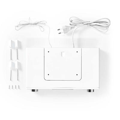 FM Radio | Onder De Kast | 20 Voorkeurzenders | Automatische Dimmer | Wit